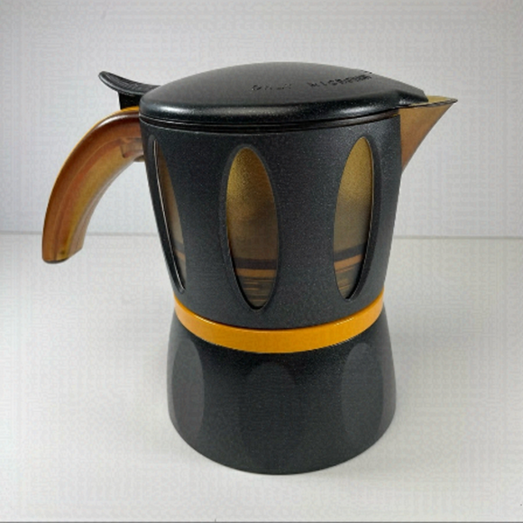 Mamy Coffee Maker Moka Pot for Microwave Espresso Latte Made Italy - Picture 6 of 6